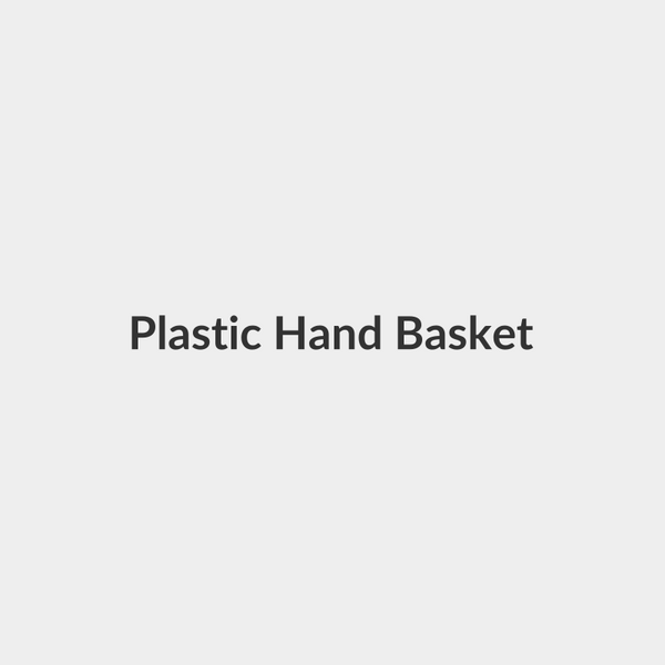 Plastic Hand Basket