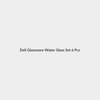 Deli Glassware Water Glass Set 6 Pcs