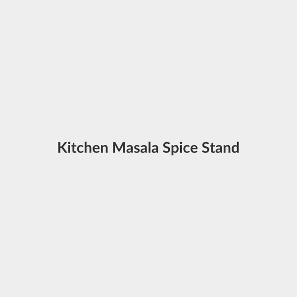 Kitchen Masala Spice Stand