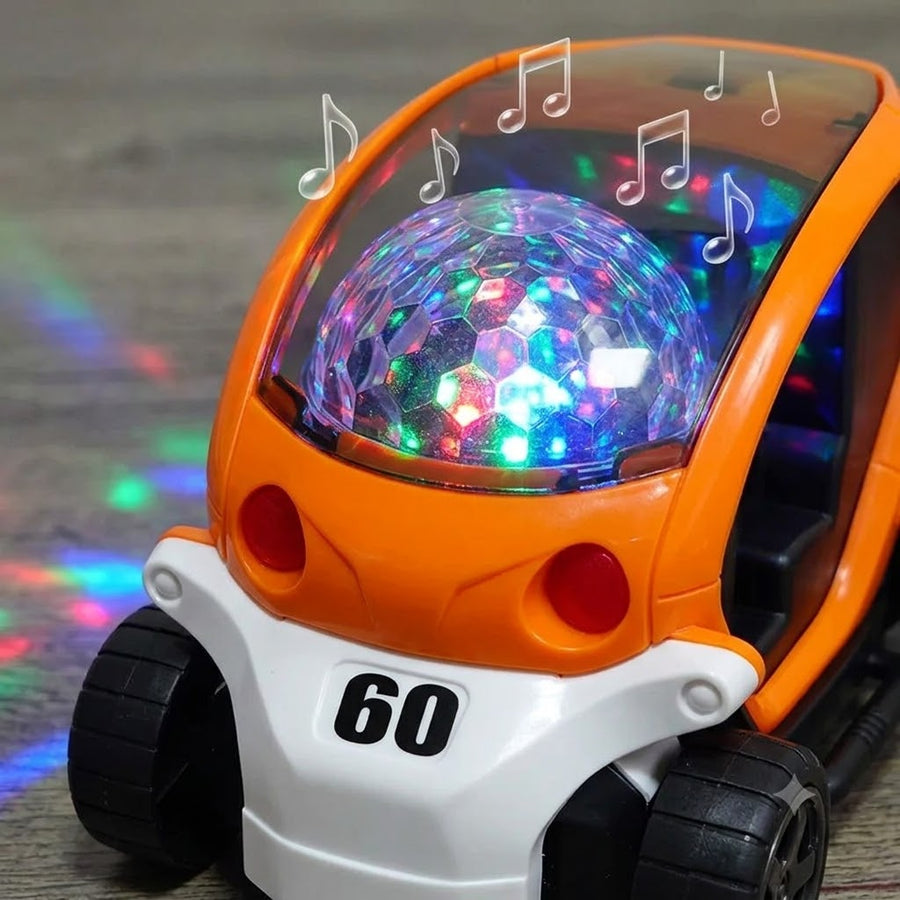 Children's Electric Toy Car with Flashing Lights and Music