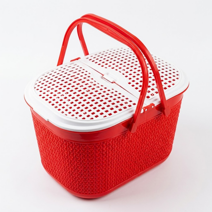 Plastic Hand Basket Premium