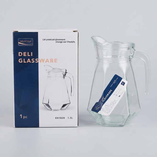 Deli Glassware Water Jug
