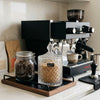 Premium Deli Glassware Sugar Pot with Lid – Stylish Tea & Coffee Table Dispenser